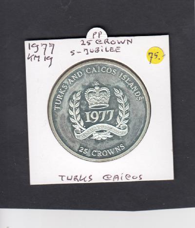 Beschrijving: 25 Crowns Q-S.JUBILEE 43,75 gram